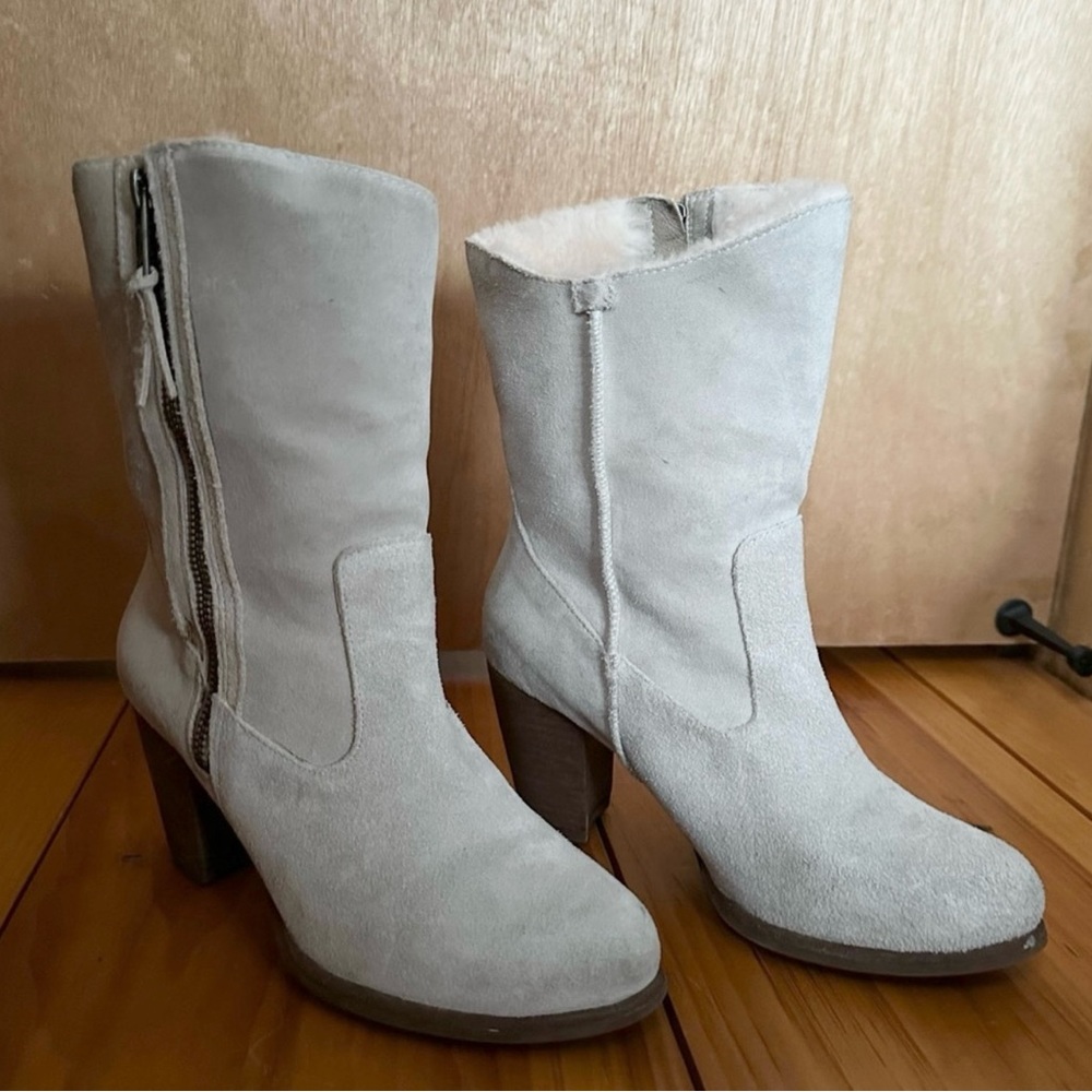 Suede UGG boots